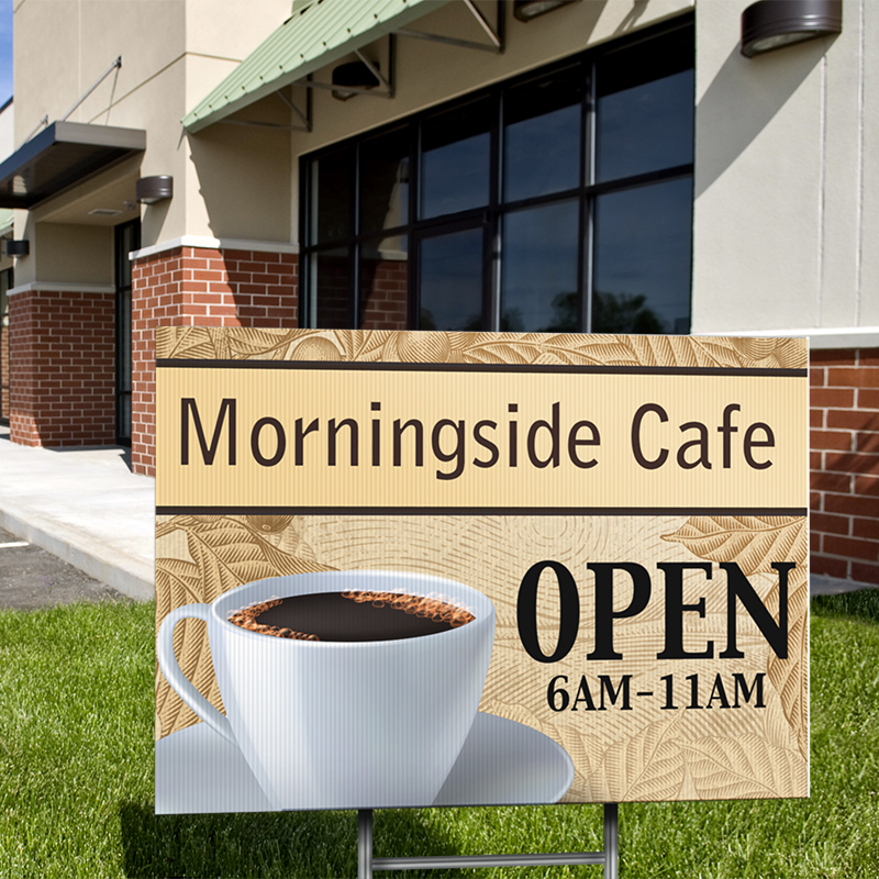 Corrugated Plastic Sign
